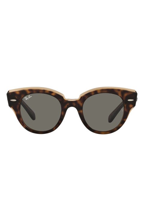 Roundabout 47mm Round Sunglasses
