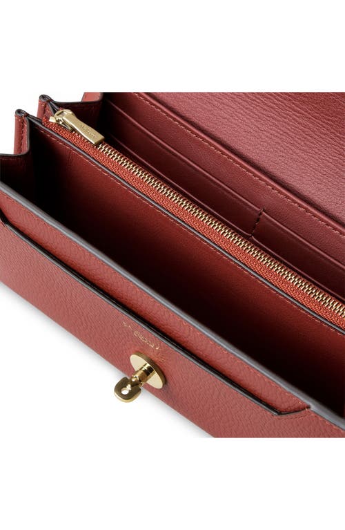 Mulberry Darley Leather Wallet In Brown