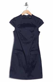 BCBG Cap Sleeve Shift Dress