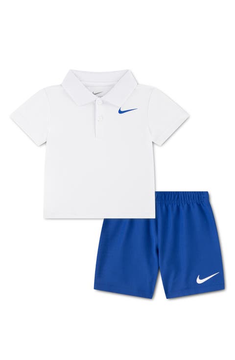 Dri-FIT Polo & Woven Shorts Set