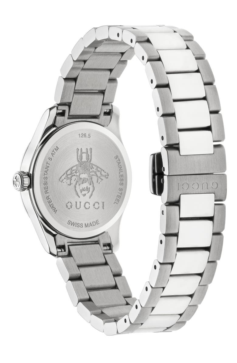 Gucci G-Timeless Feline Bracelet Watch, 27mm, Alternate, color, 
