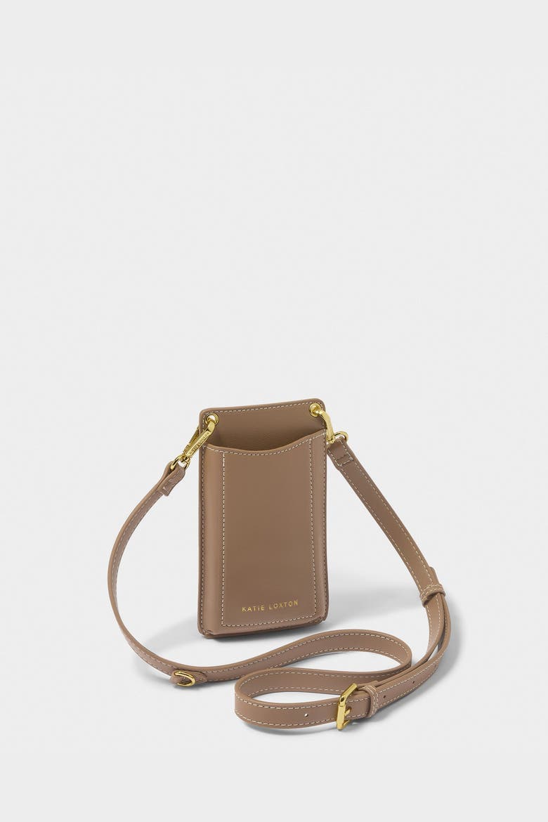 Perri Cell Bag, Main, color, Mocha