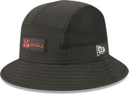 New Era Men's New Era Black Cincinnati Bengals 2025 Sideline Bucket Hat