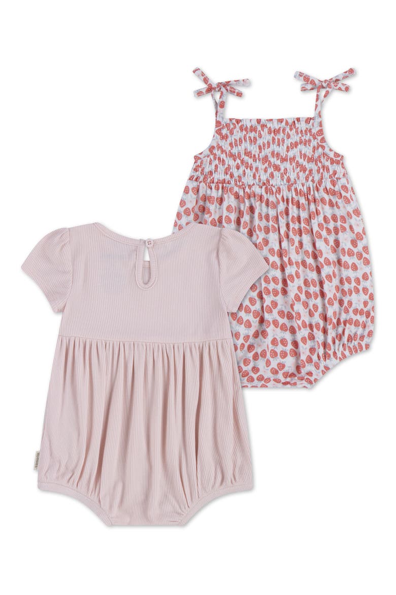 Kids' 2-Pack Rompers, Alternate, color, PORCELAIN CORAL
