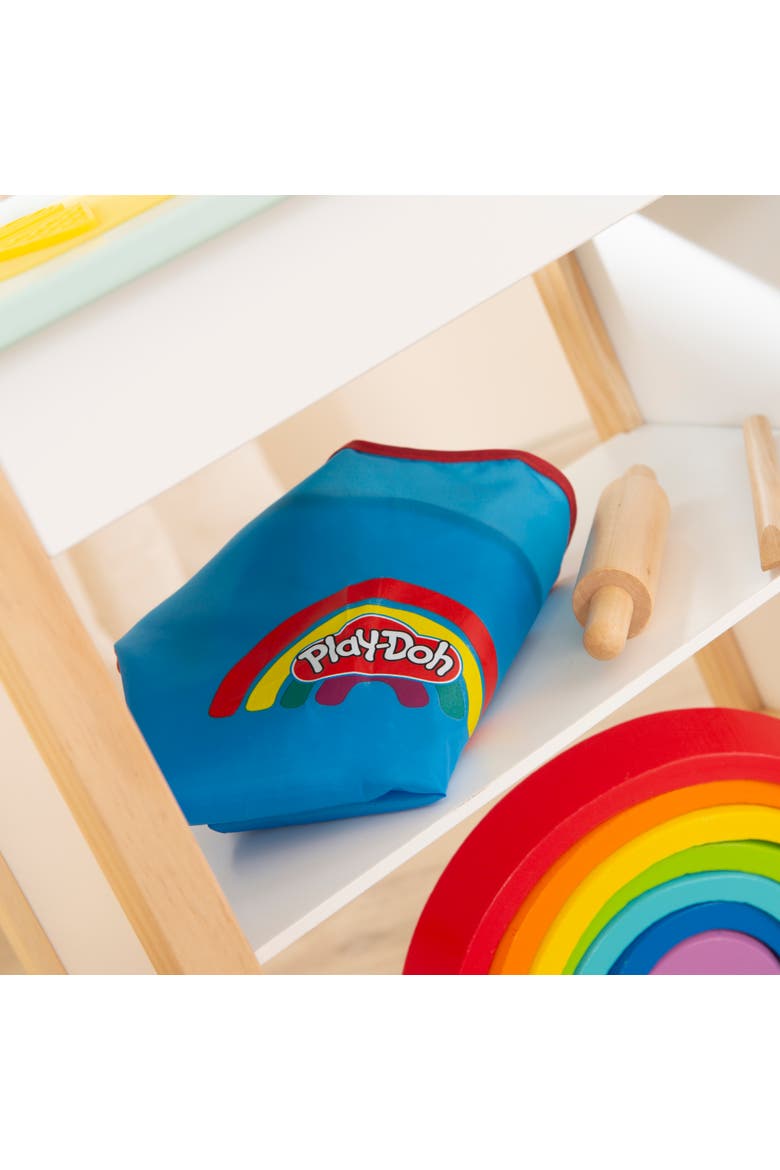 Playdoh Allinclusive Wooden Shop Stand Set With 12 Containers & Tools, 3+, Alternate, color, Multicolored