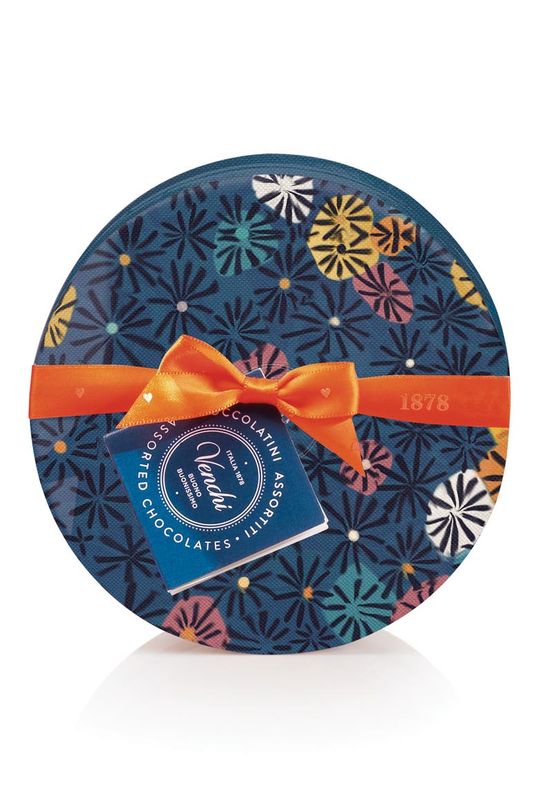 Small Murrine Hamper with Assorted Chocolates, Alternate, color, BLUE
