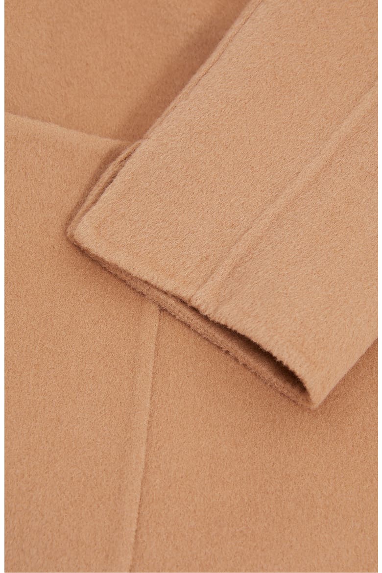 Lucia Belted Wool Blend Coat, Alternate, color, LIGHT CAMEL