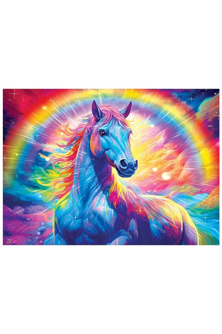 Prismatic Thunder 1000 Piece Puzzle, Alternate, color, Multicolor