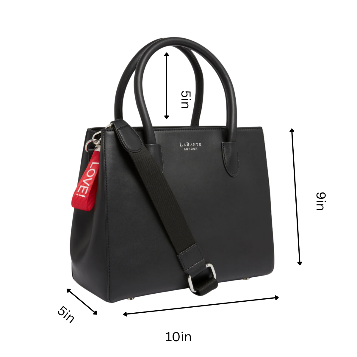 Andes Vegan Tote Bag, Alternate, color, Black