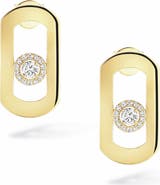 Messika So Move Diamond Stud Earrings