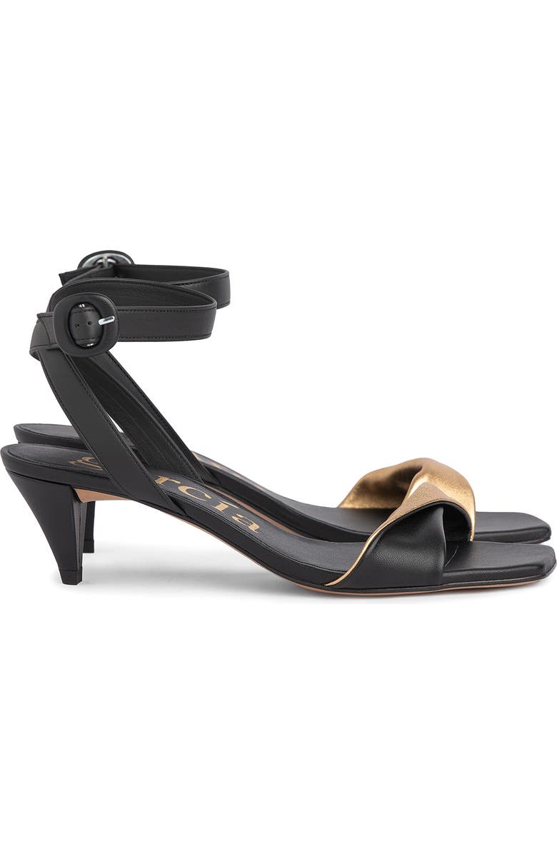 Pedro Garcia Adara Ankle Strap Sandal, Alternate, color, Black