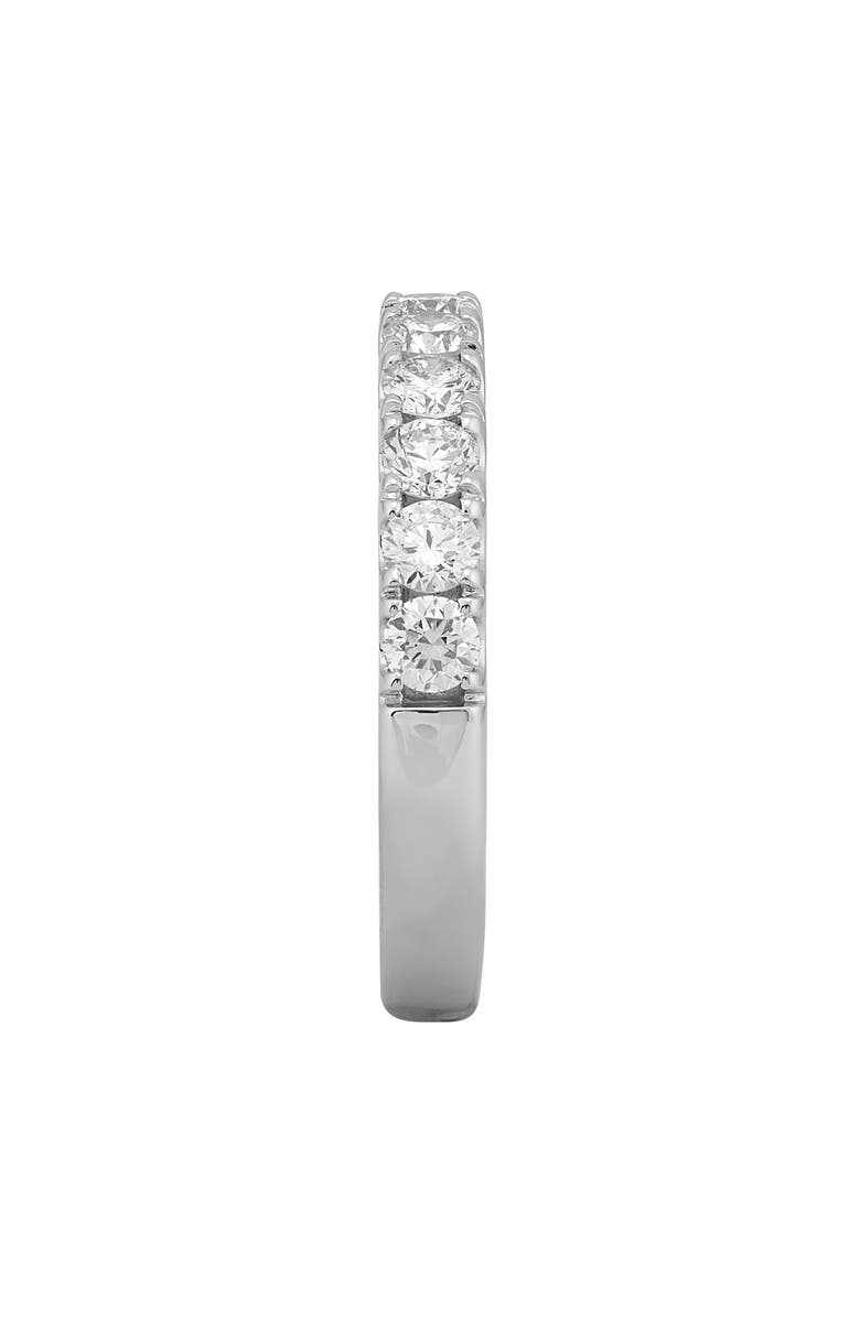 Frankie & Zoe Lab Grown Diamond Band Ring, Alternate, color, White Gold