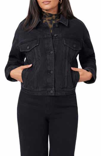 Scotch & Soda Oversized Crop Denim Jacket