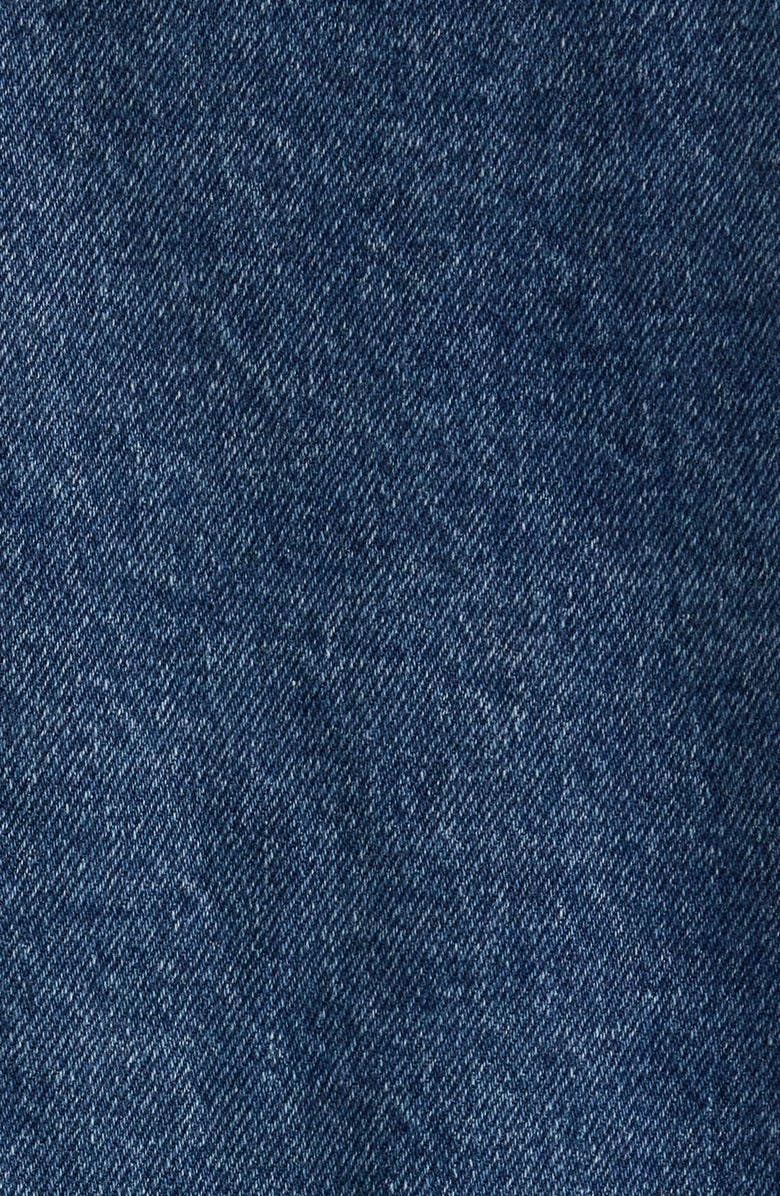 HONOR THE GIFT Washed Denim Trucker Jacket, Alternate, color, Indigo