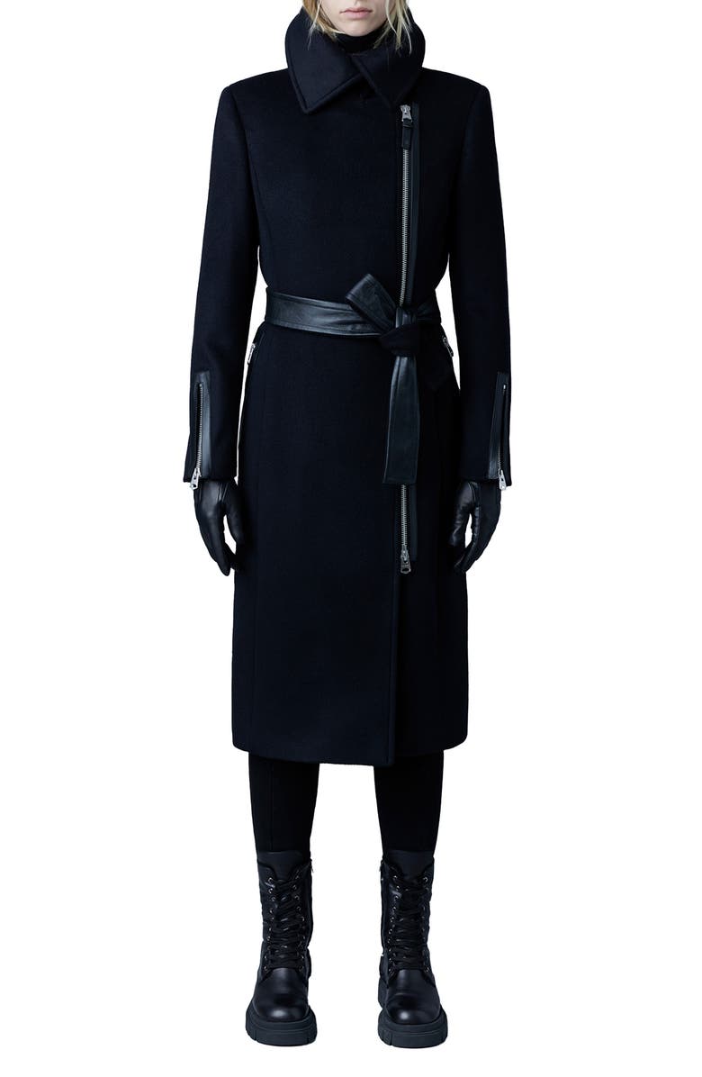 Mackage Kamila Wool Coat, Main, color,
