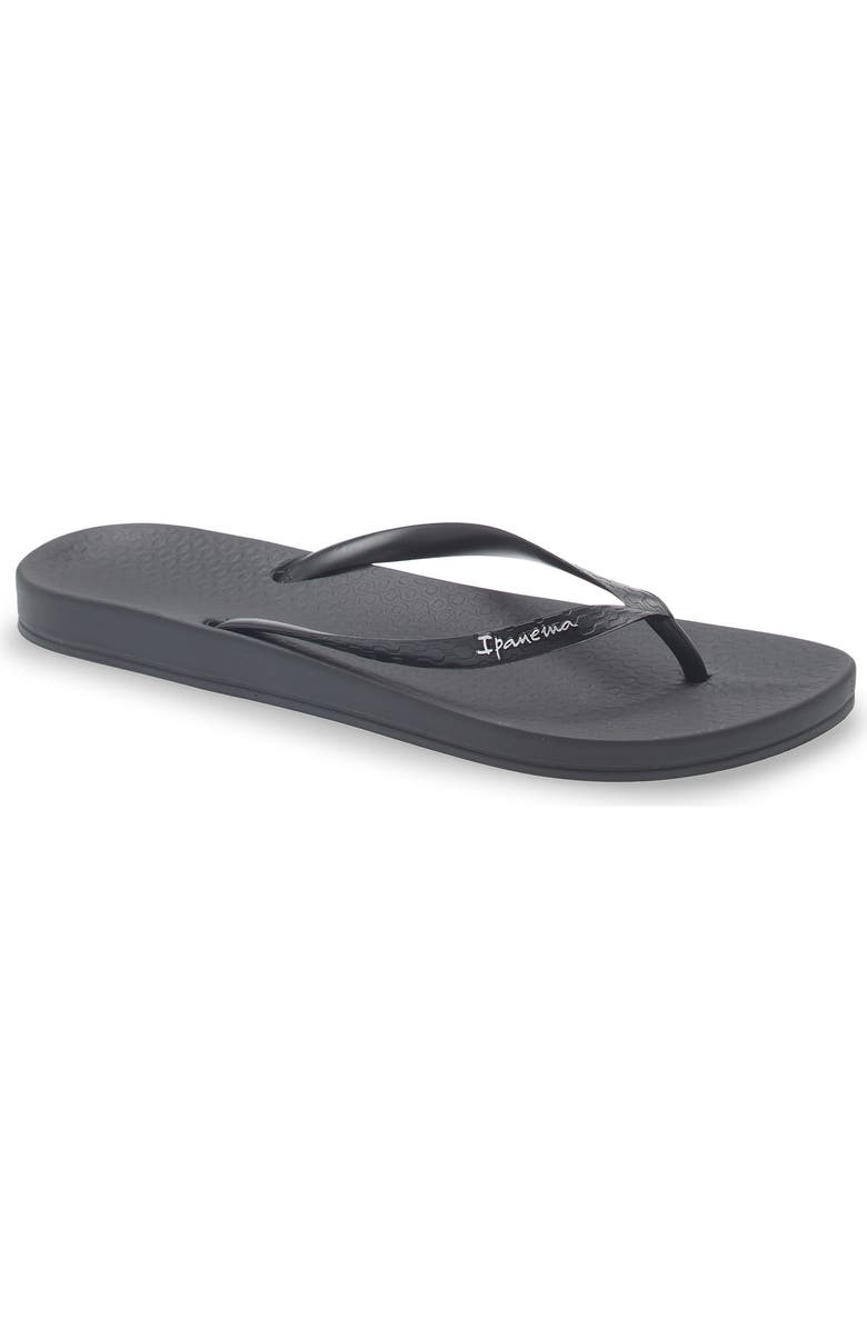 Ipanema Ana Flip Flop, Main, color, Black