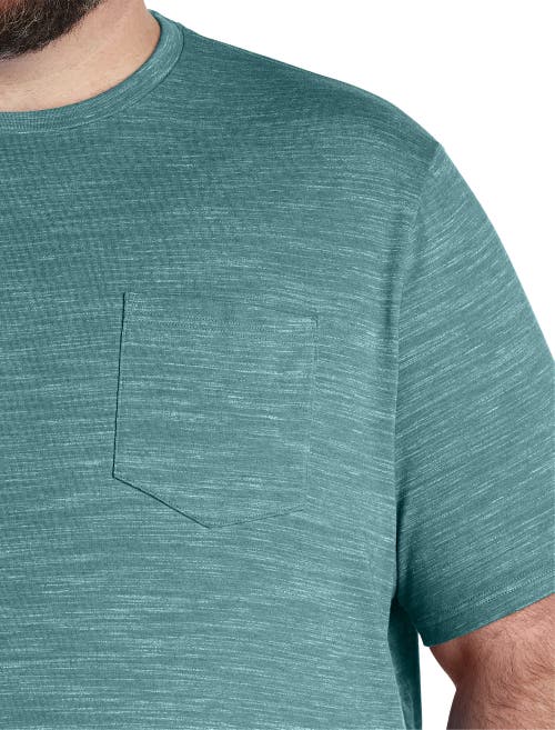 Harbor Bay By Dxl Space Dye Pocket T-shirt