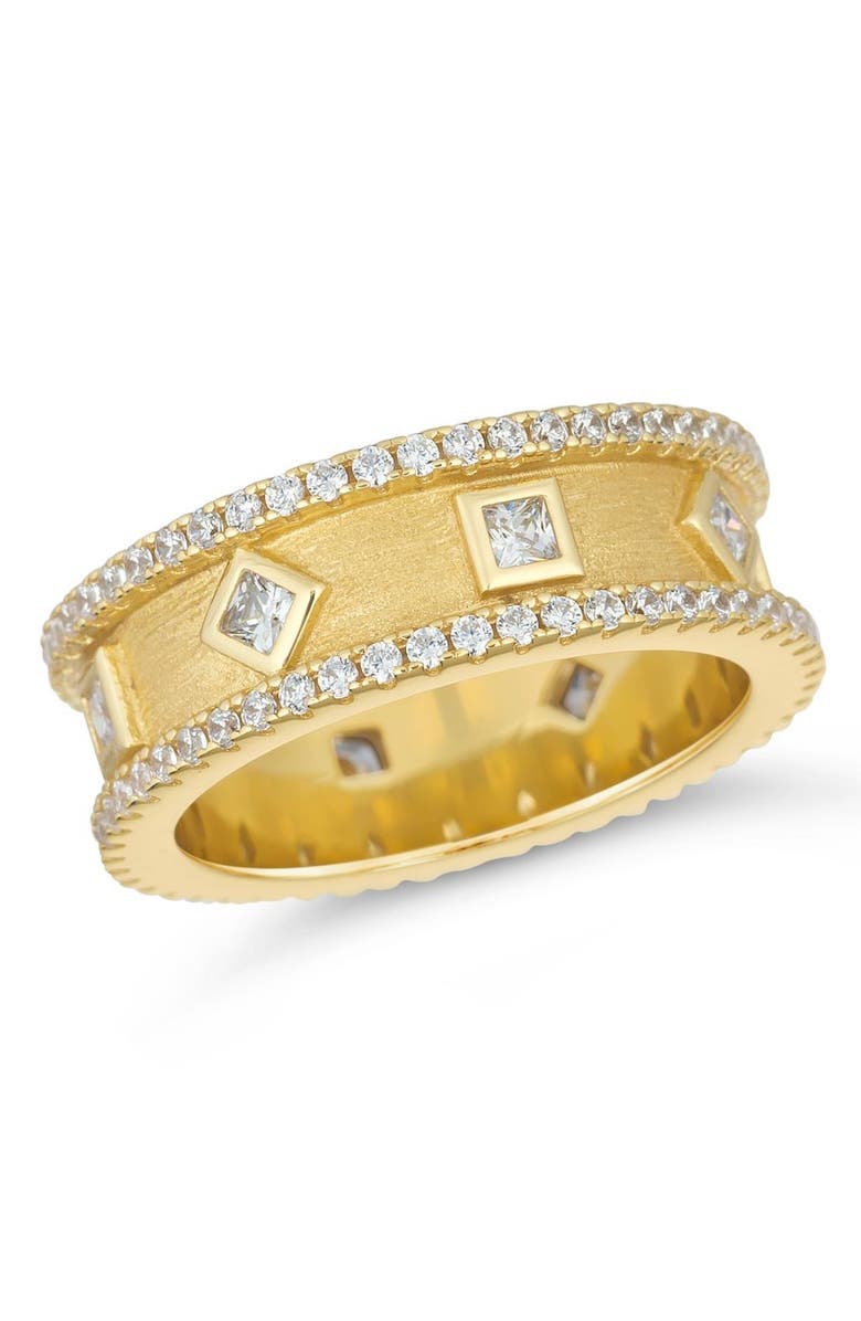 Anna Zuckerman Men's Byzantine Diamond Crystalline Band, Alternate, color, Platinum