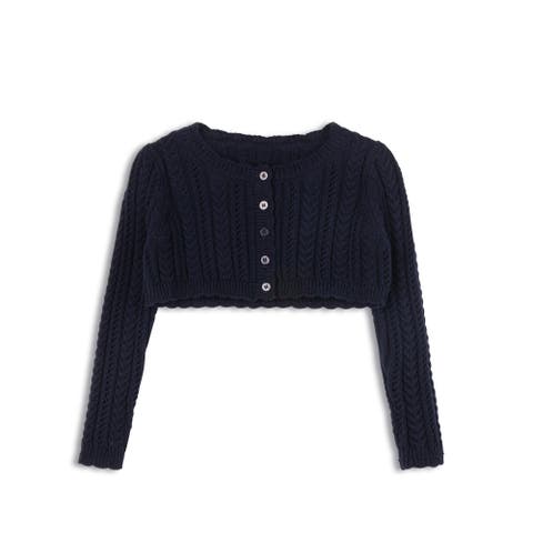 Looms Cable Pointelle Collection - Cardigan (Baby)