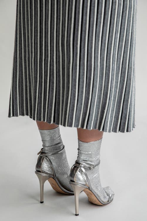 Sskein Adeline Skirt In Grey Ivory
