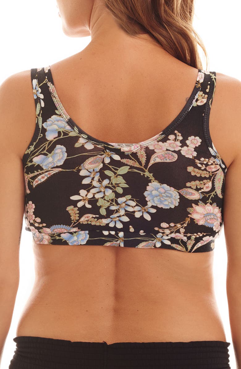 Everly Grey Paisley 3-Pack Maternity/Nursing Sleep Bras, Alternate, color, 