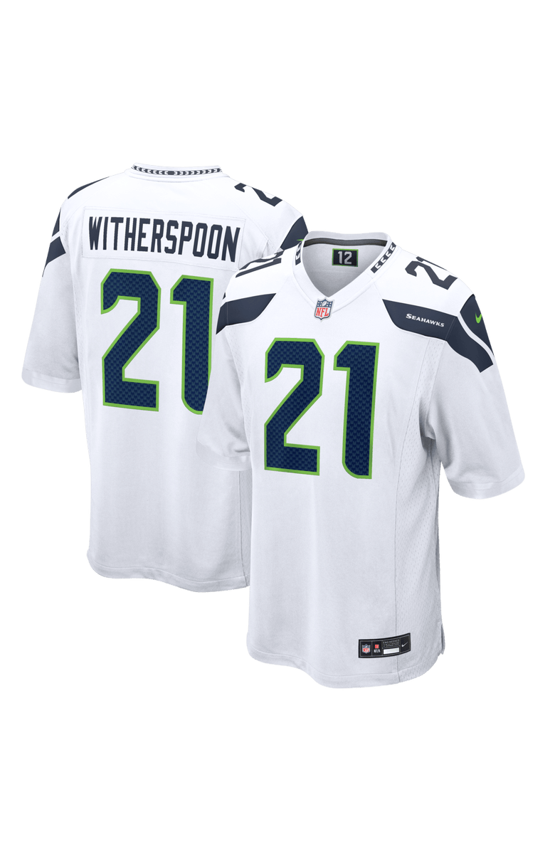Nike Men's Nike Devon Witherspoon White Seattle Seahawks Game Jersey, Main, color, White