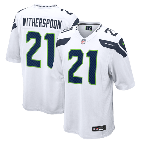 Men's Nike Devon Witherspoon White Seattle Seahawks Game Jersey