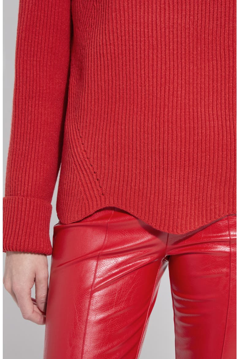 Hyacinth Rib Sweather, Alternate, color, EXTRA ORDINARY RED