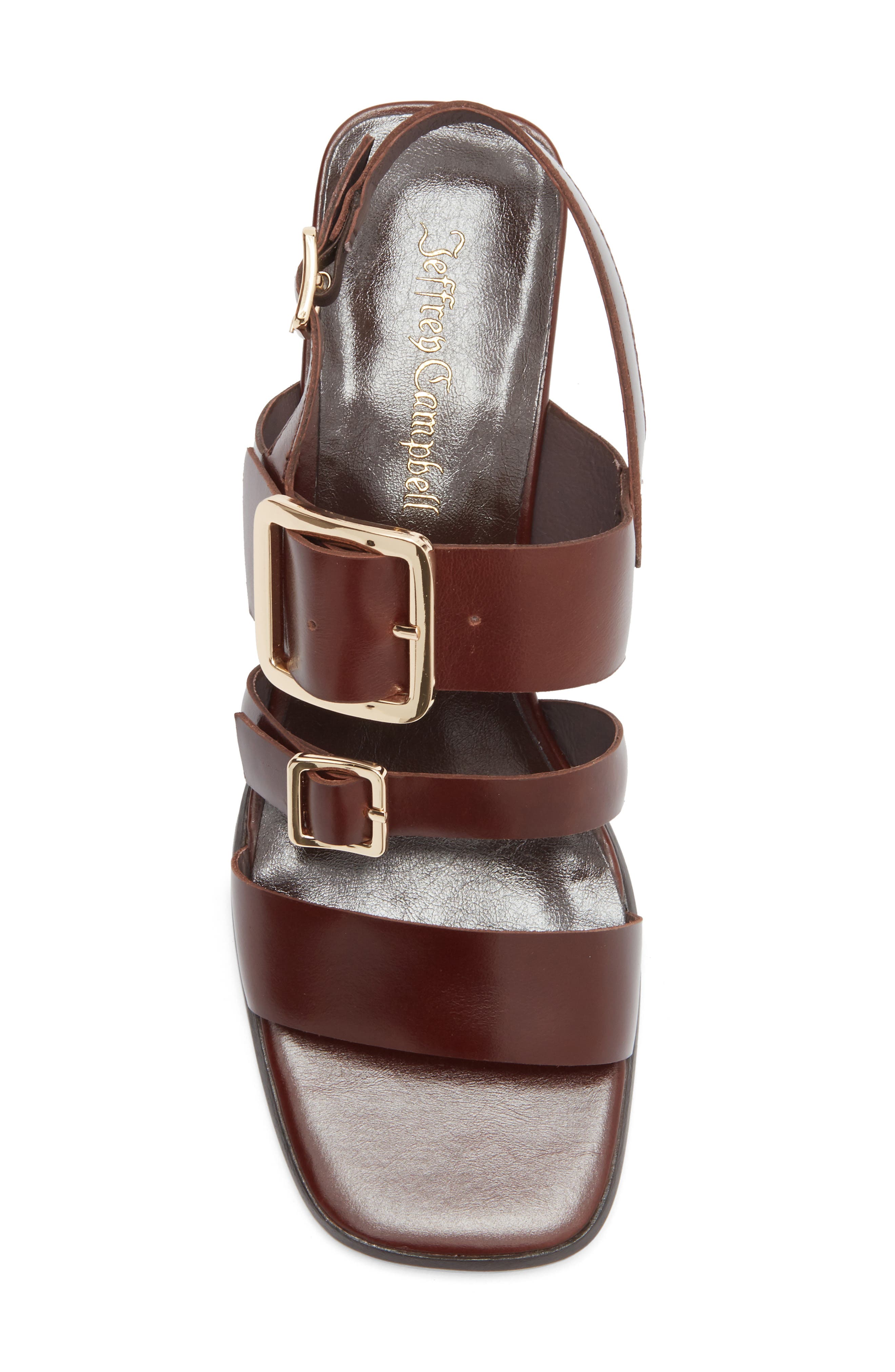 Righteous Cage Sandal, Alternate, color, BROWN