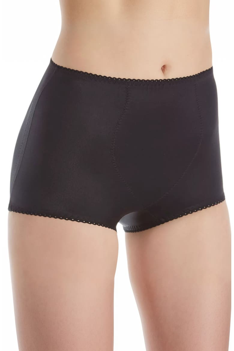 Padded Panty Brief With Removable Pads, Alternate, color, Black