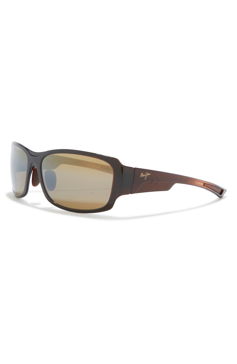 Maui Jim 60mm Core Rectangle Polarized Sunglasses, Alternate, color,