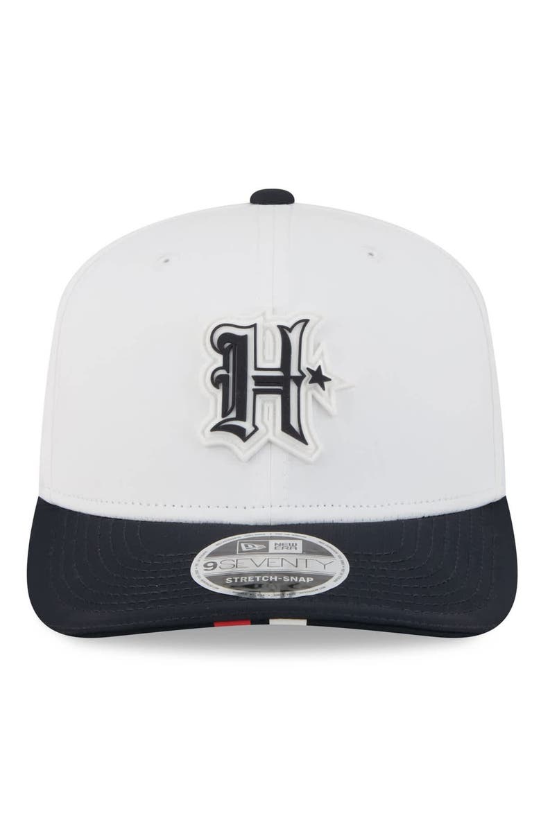 New Era Men's New Era White/Navy Houston Texans 2025 NFL Training Camp 9SEVENTY Adjustable Hat, Alternate, color, White