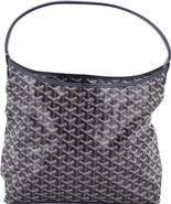 Pre-Owned Goyard Boheme Hobo Printed Coated Canvas