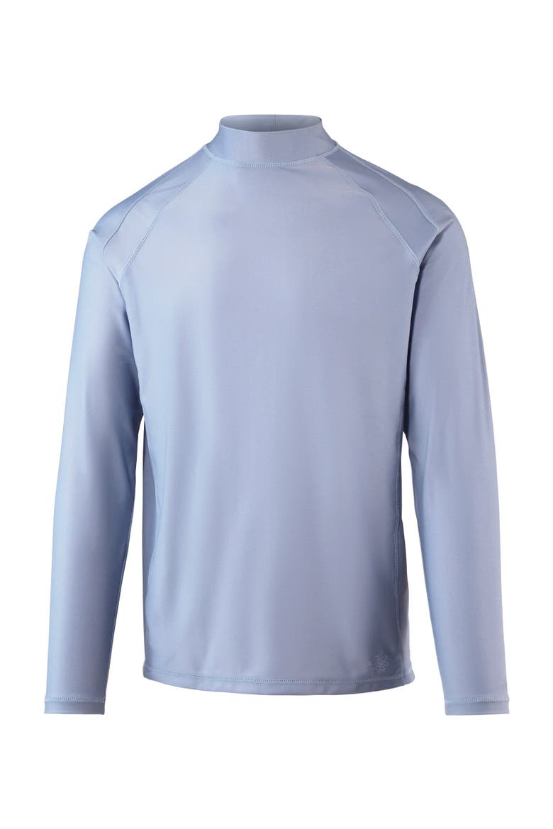 Long Sleeve Active Sun & Swim Shirt, Main, color, Moon Dust