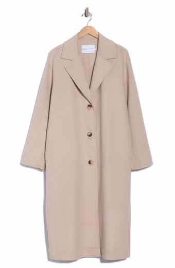 Rebecca Minkoff Double Faced Wool Reefer Coat