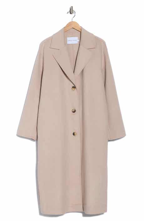 Rebecca Minkoff Double Faced Wool Reefer Coat
