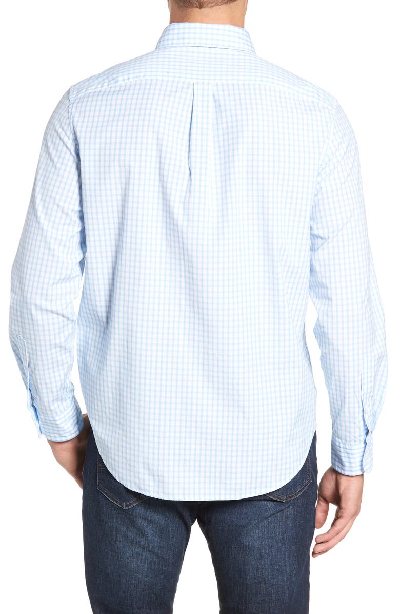 vineyard vines Micro Graph Classic Fit Check Sport Shirt, Alternate, color, 