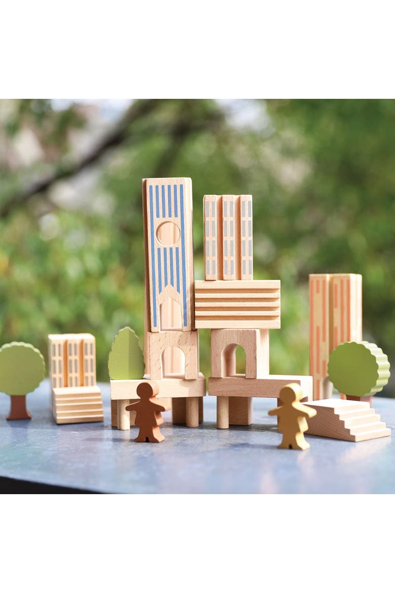 Big City Building Blocks Set - 36 pieces, Alternate, color, Multicolor