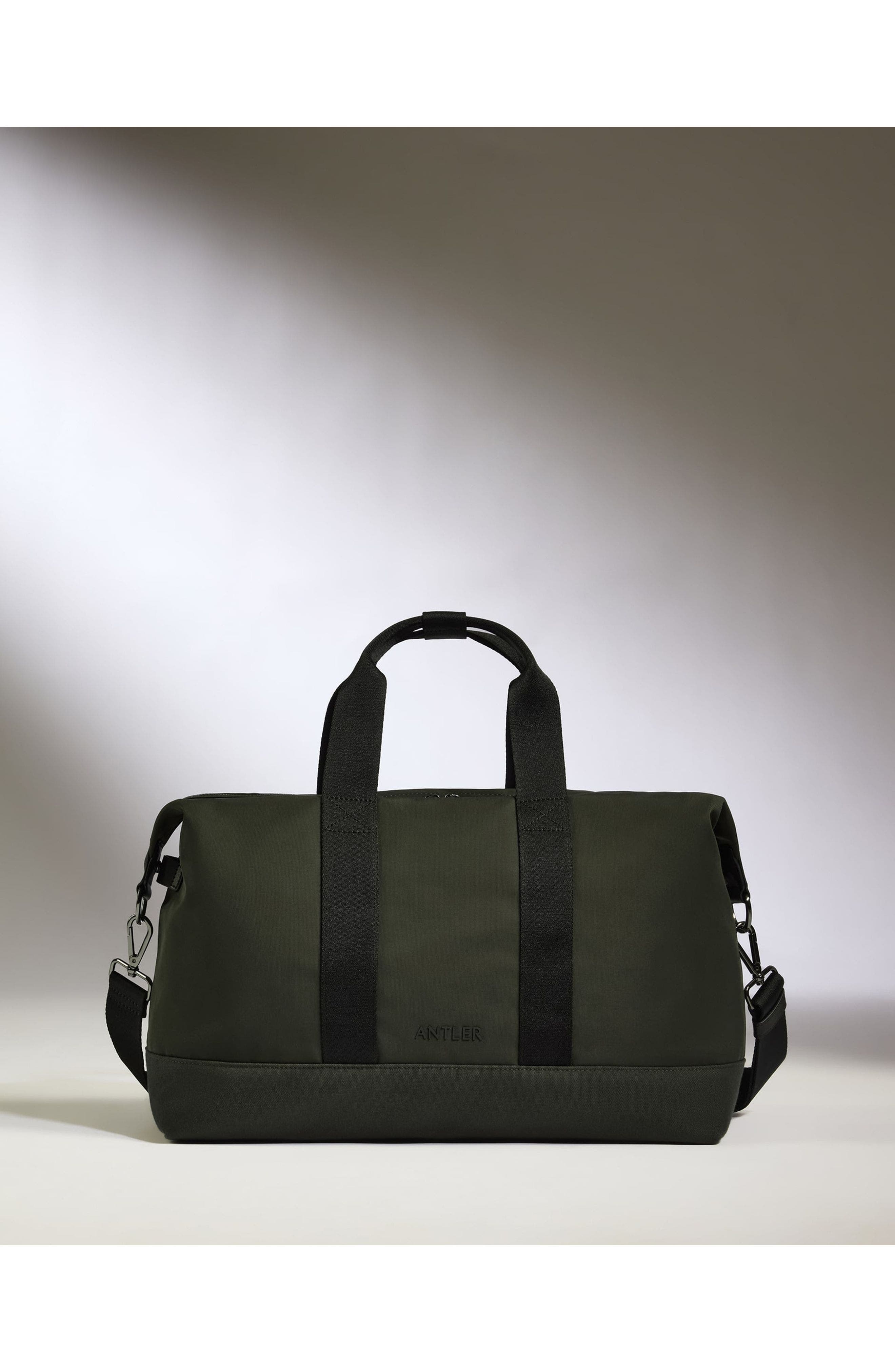 Icon Overnight Bag, Alternate, color, Dark Khaki Green