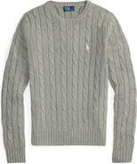 Polo Ralph Lauren Cable Cotton Crewneck Sweater