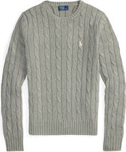 Polo Ralph Lauren Cable Cotton Crewneck Sweater