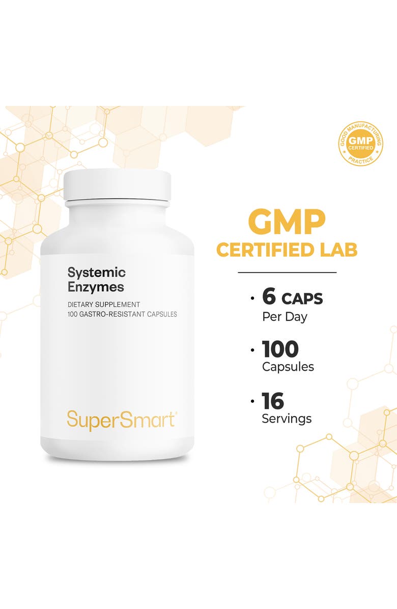 SuperSmart Systemic Enzymes, Alternate, color, NO COLOR