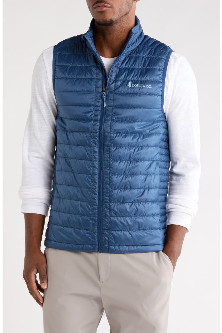 Capa Insulated Puffer Vest, Main, color, DEEP SEA