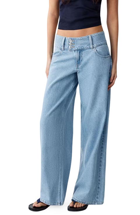 Low Rise Cotton Jeans