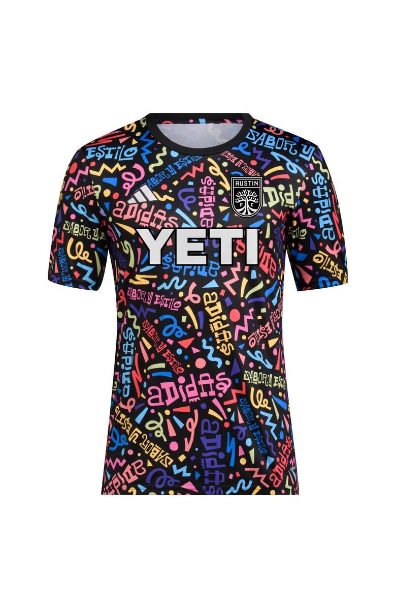 adidas Men's adidas  Black Austin FC 2023 Hispanic Heritage Pre-Match Top, Alternate, color, 