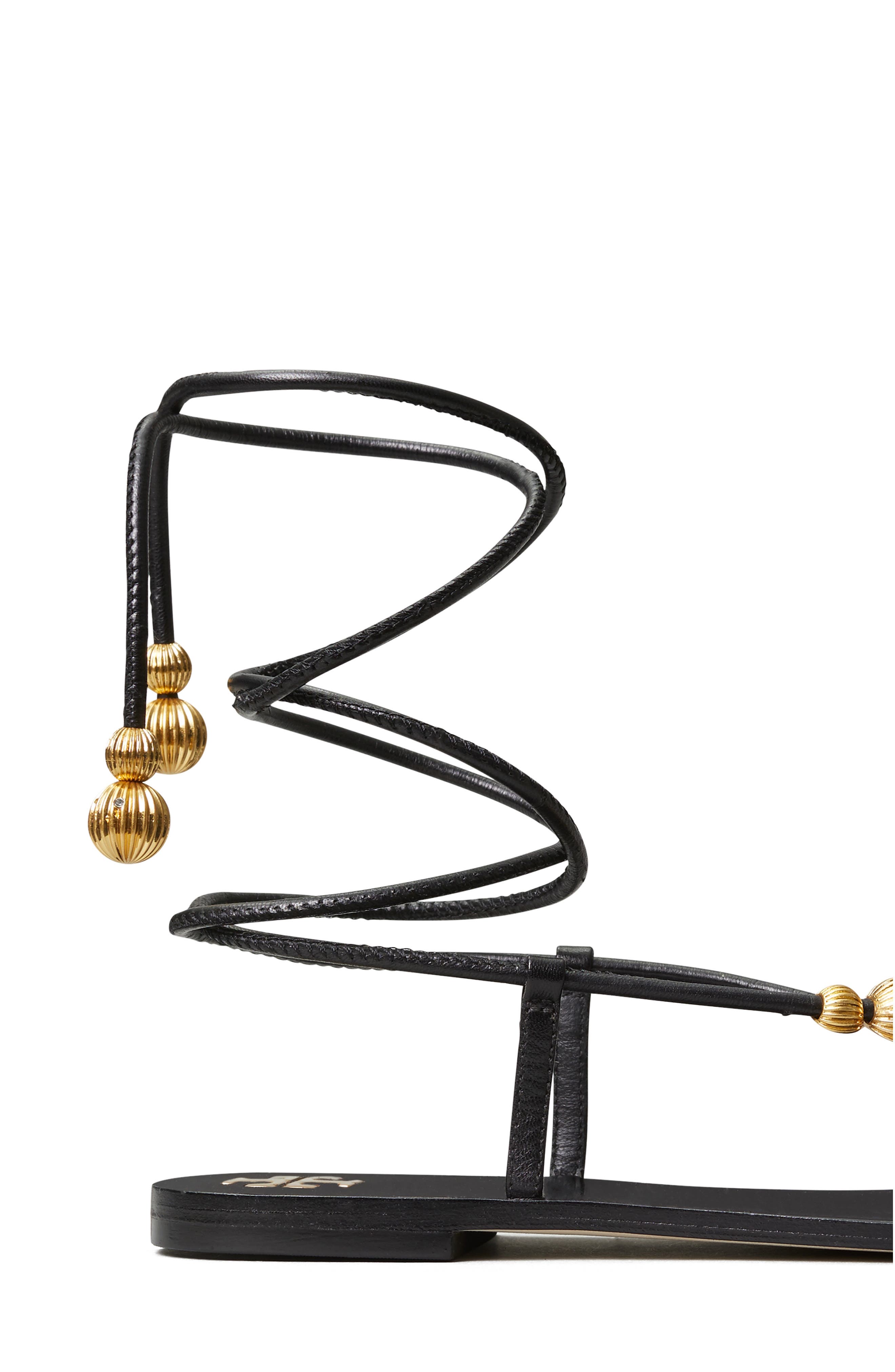 Tory Burch Capri Lace Up Sandal, Alternate, color, 