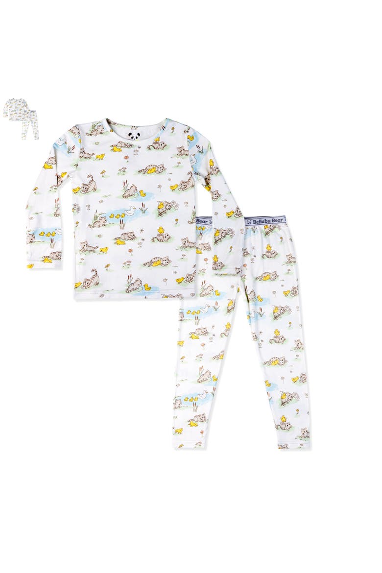 Kids' Tiny Tails Tales Set of 2 Piece Pajamas, Main, color, Tiny Tails Tales