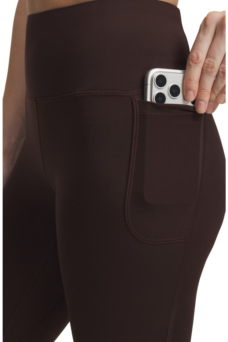 Movement High Waist Ankle Pocket Leggings, Alternate, color, KONA BROWN