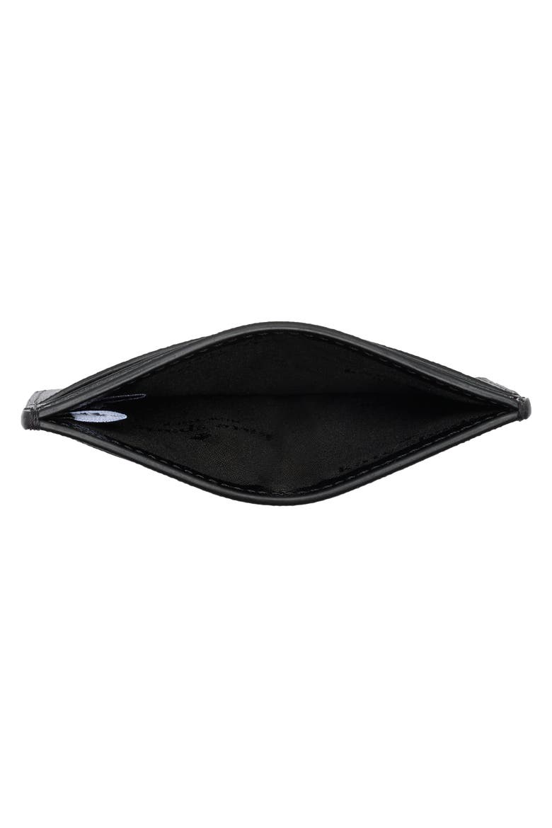 kenzie card case, Alternate, color, BLACK