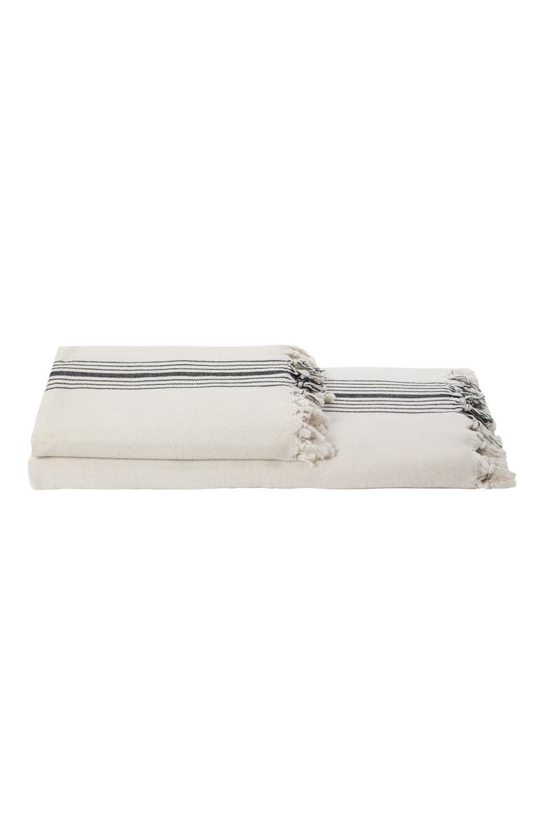Olive & Linen Allez Turkish Towel Set, Alternate, color, 